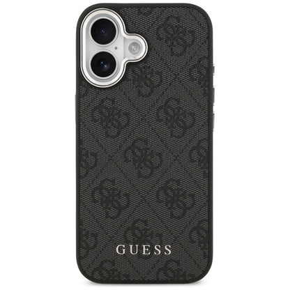 MagSafe Case for Apple iPhone 17, Guess, 4G Classic Logo, Black