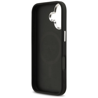 MagSafe Case for Apple iPhone 17, Guess, 4G Classic Logo, Black