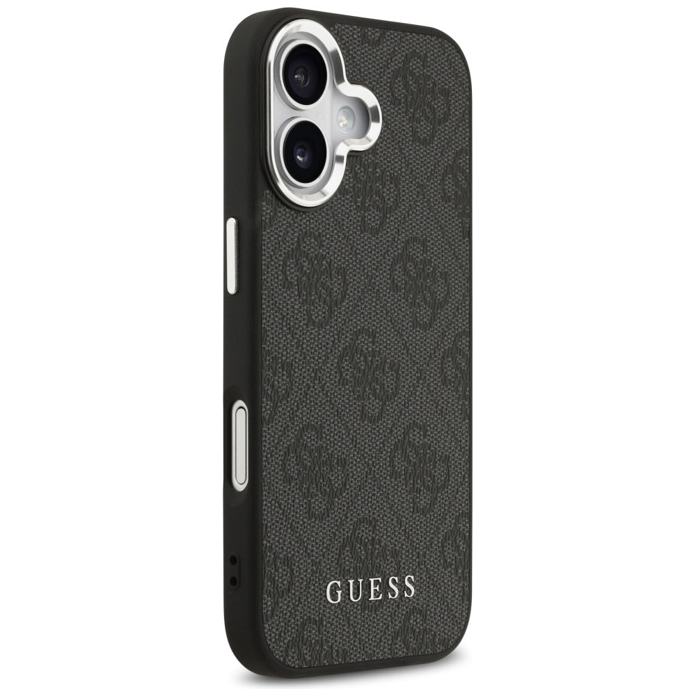 MagSafe Case for Apple iPhone 17, Guess, 4G Classic Logo, Black