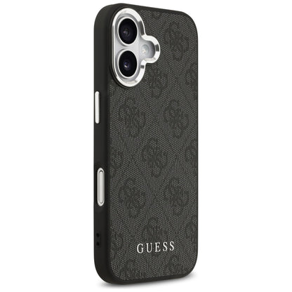 MagSafe Case for Apple iPhone 17, Guess, 4G Classic Logo, Black