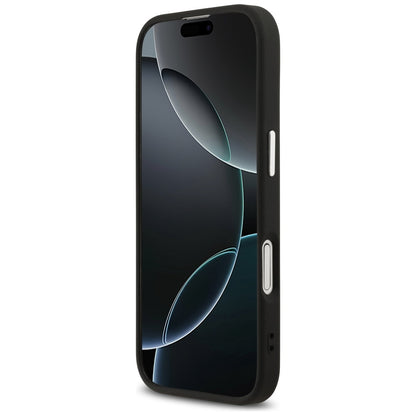 MagSafe Case for Apple iPhone 17, Guess, 4G Classic Logo, Black