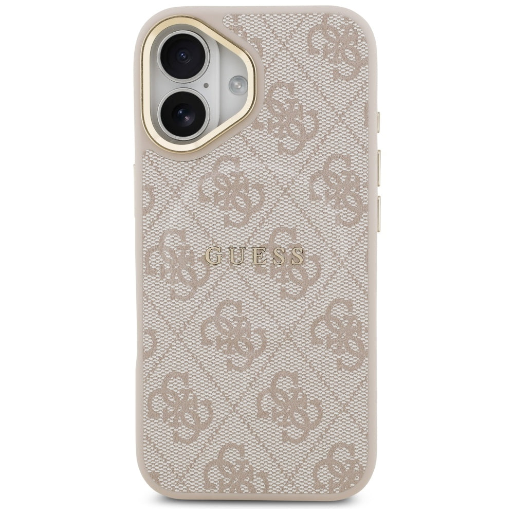 MagSafe Case for Apple iPhone 17, Guess, 4G Classic, Pink