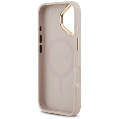 MagSafe Case for Apple iPhone 17, Guess, 4G Classic, Pink