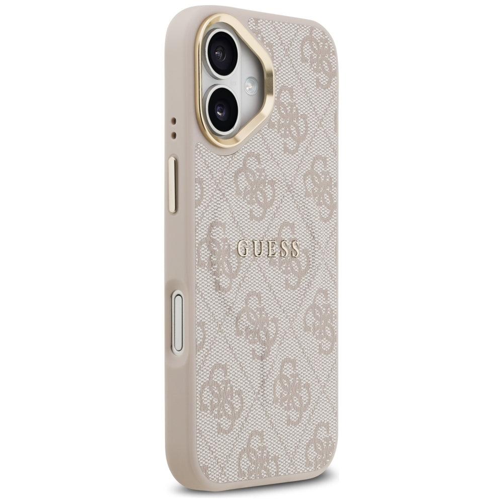 MagSafe Case for Apple iPhone 17, Guess, 4G Classic, Pink
