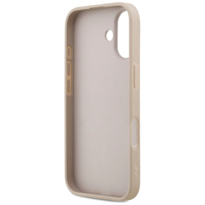 MagSafe Case for Apple iPhone 17, Guess, 4G Ring Classic Logo, Pink