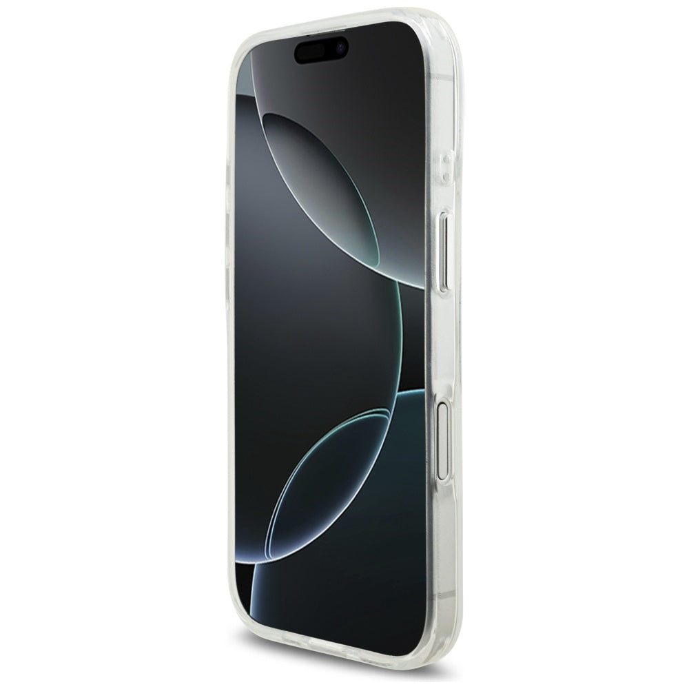 Pouzdro MagSafe pro Apple iPhone 17, Karl Lagerfeld, IML Logo RSG, Průhledné