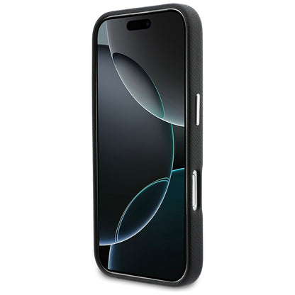 Pouzdro MagSafe pro Apple iPhone 17, Karl Lagerfeld, Karl & Choupette Head's Pin, Černá