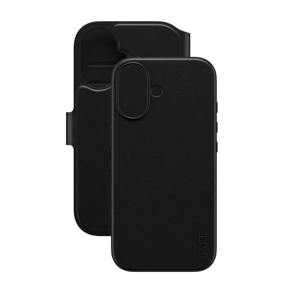 Pouzdro MagSafe pro Apple iPhone 17, PanzerGlass, Care Feature Tango Two-in-One, Černá