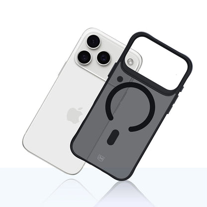 Pouzdro MagSafe pro Apple iPhone 17 Pro, 3MK, Smoke MagCase, Černá