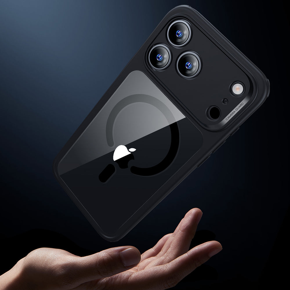 Pouzdro MagSafe pro Apple iPhone 17 Pro, ESR, Classic Hybrid, Černě průhledné