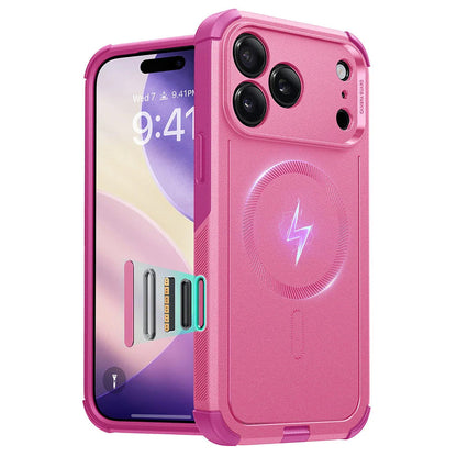 Pouzdro MagSafe pro Apple iPhone 17 Pro, ESR, Cyber, Růžové