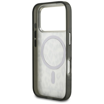 Pouzdro MagSafe pro Apple iPhone 17 Pro, Karl Lagerfeld, IML Leopard Pattern, Hnědá