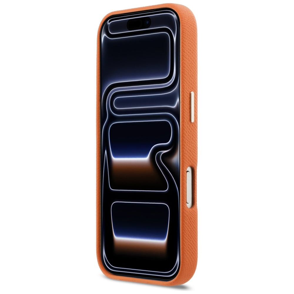 Pouzdro MagSafe pro Apple iPhone 17 Pro, Karl Lagerfeld, Karl Head Logo, Oranžové