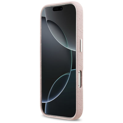 Pouzdro MagSafe pro Apple iPhone 17 Pro Max, Karl Lagerfeld, FW Stamped Karl, Růžové