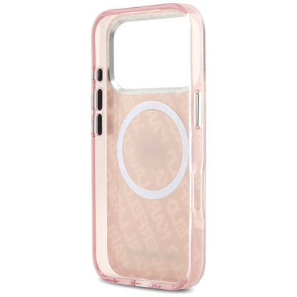 Pouzdro MagSafe pro Apple iPhone 17 Pro Max, Karl Lagerfeld, IML Choupette`s Head, Růžová