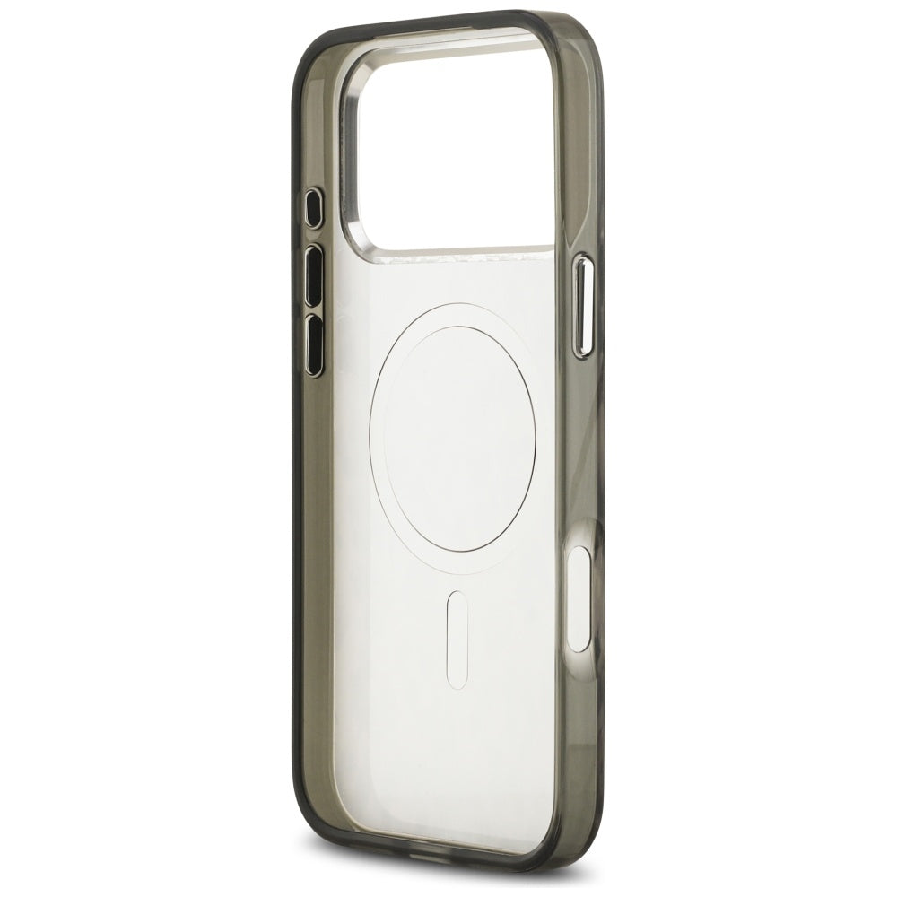 Pouzdro MagSafe pro Apple iPhone 17 Pro Max, Karl Lagerfeld, IML Leopard Pattern, Hnědá