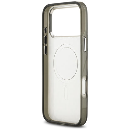 Pouzdro MagSafe pro Apple iPhone 17 Pro Max, Karl Lagerfeld, IML Leopard Pattern, Hnědá