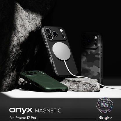 Pouzdro MagSafe pro Apple iPhone 17 Pro Max, Ringke, Onyx, Černá