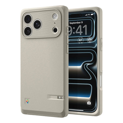Pouzdro MagSafe pro Apple iPhone 17 Pro Max, Spigen, Classic LS, Krémové ACS10478