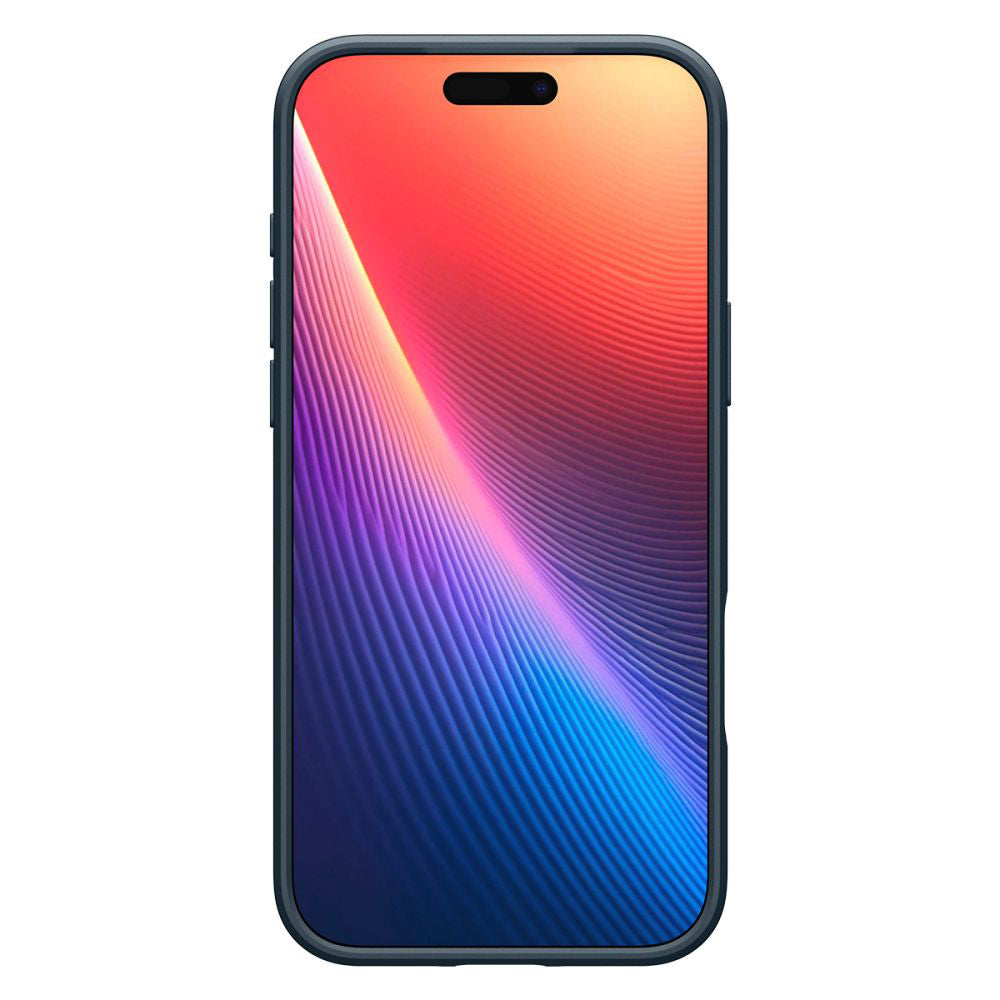 Pouzdro MagSafe pro Apple iPhone 17 Pro Max, Spigen, Thin Fit, Modrá