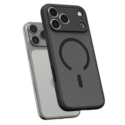 Pouzdro MagSafe pro Apple iPhone 17 Pro Max, Spigen, Ultra Hybrid, Saténově černé