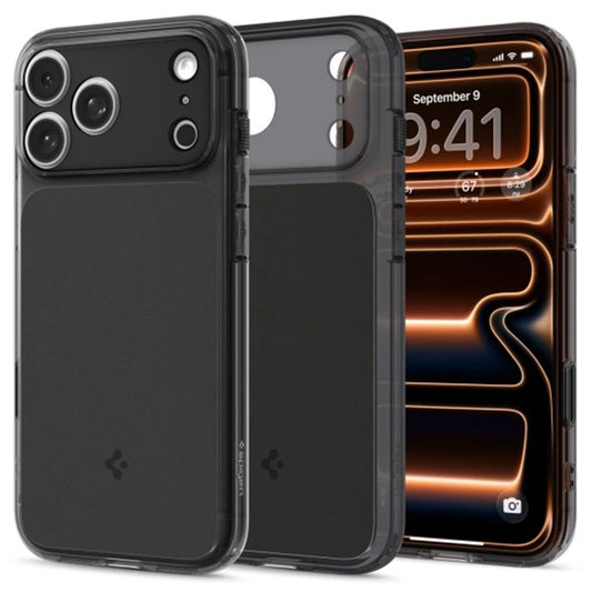 Pouzdro MagSafe pro Apple iPhone 17 Pro Max, Spigen, Ultra Hybrid T, Matně černé