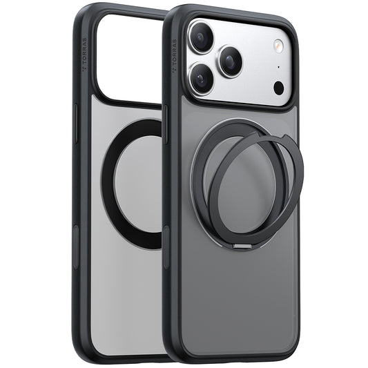 Pouzdro MagSafe pro Apple iPhone 17 Pro Max, Torras, Ostand Pro, Černá
