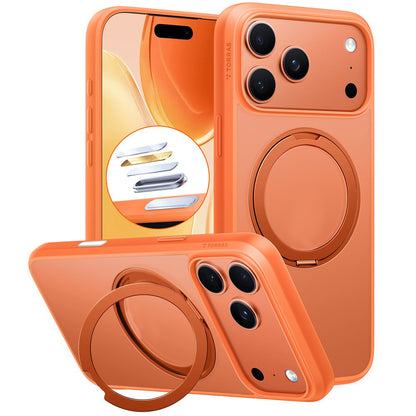 Pouzdro MagSafe pro Apple iPhone 17 Pro Max, Torras, Ostand Pro, Oranžové