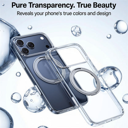 Pouzdro MagSafe pro Apple iPhone 17 Pro Max, Torras, Ostand Pro, Transparentní