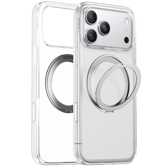 Pouzdro MagSafe pro Apple iPhone 17 Pro Max, Torras, Ostand Pro, Transparentní