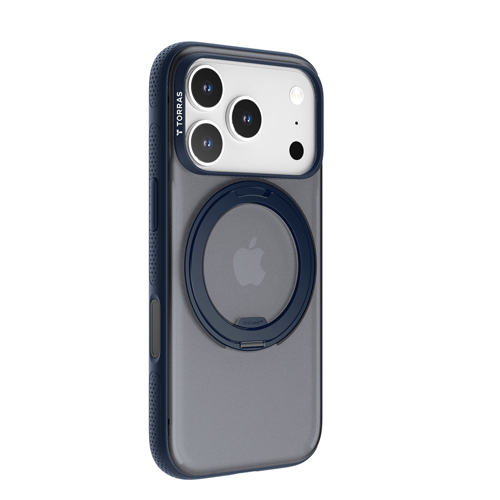 Pouzdro MagSafe pro Apple iPhone 17 Pro Max, Torras, Ostand R Fitness, Modrá