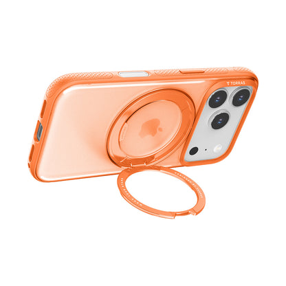 Pouzdro MagSafe pro Apple iPhone 17 Pro Max, Torras, Ostand R Fitness, Oranžová