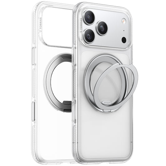 Pouzdro MagSafe pro Apple iPhone 17 Pro Max, Torras, Ostand R Fitness, Průhledné