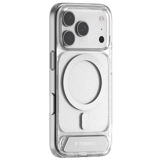 Pouzdro MagSafe pro Apple iPhone 17 Pro Max, Torras, Pstand, Průhledné