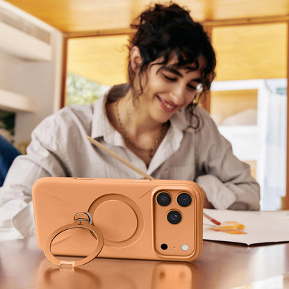 Pouzdro MagSafe pro Apple iPhone 17 Pro Max, Torras, QPRO Silicone, Světle modrá