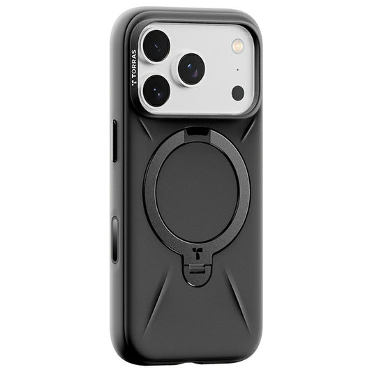 Pouzdro MagSafe pro Apple iPhone 17 Pro Max, Torras, QPRO Silicone, Černá