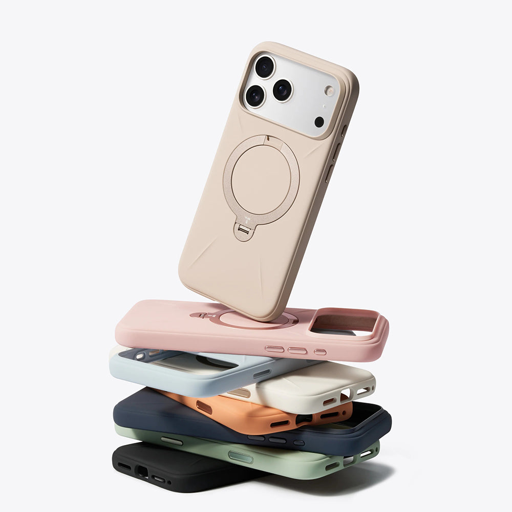 Pouzdro MagSafe pro Apple iPhone 17 Pro Max, Torras, QPRO Silicone, Matcha Zelená