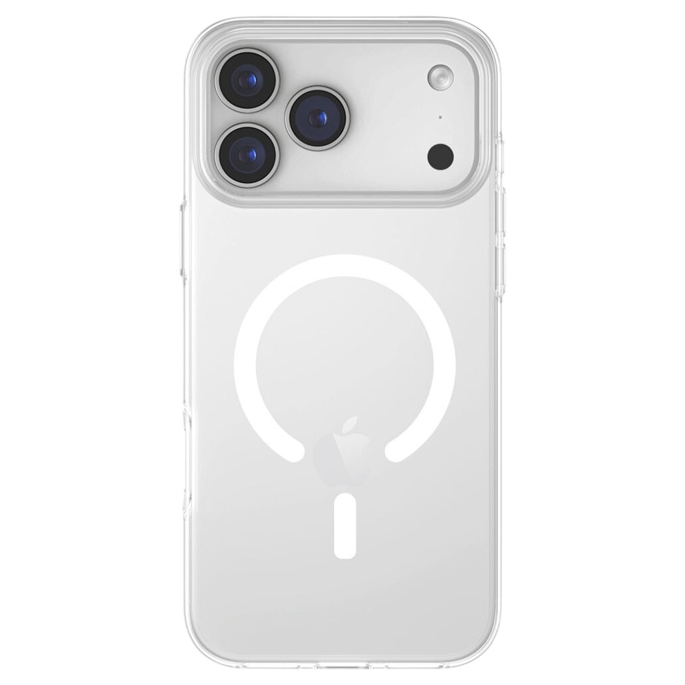 Pouzdro MagSafe pro Apple iPhone 17 Pro Max, UNIQ, Clario MagClick, Průhledné
