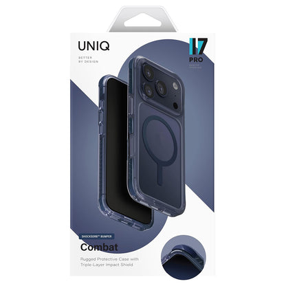 Pouzdro MagSafe pro Apple iPhone 17 Pro Max, UNIQ, Combat MagClick, Černá