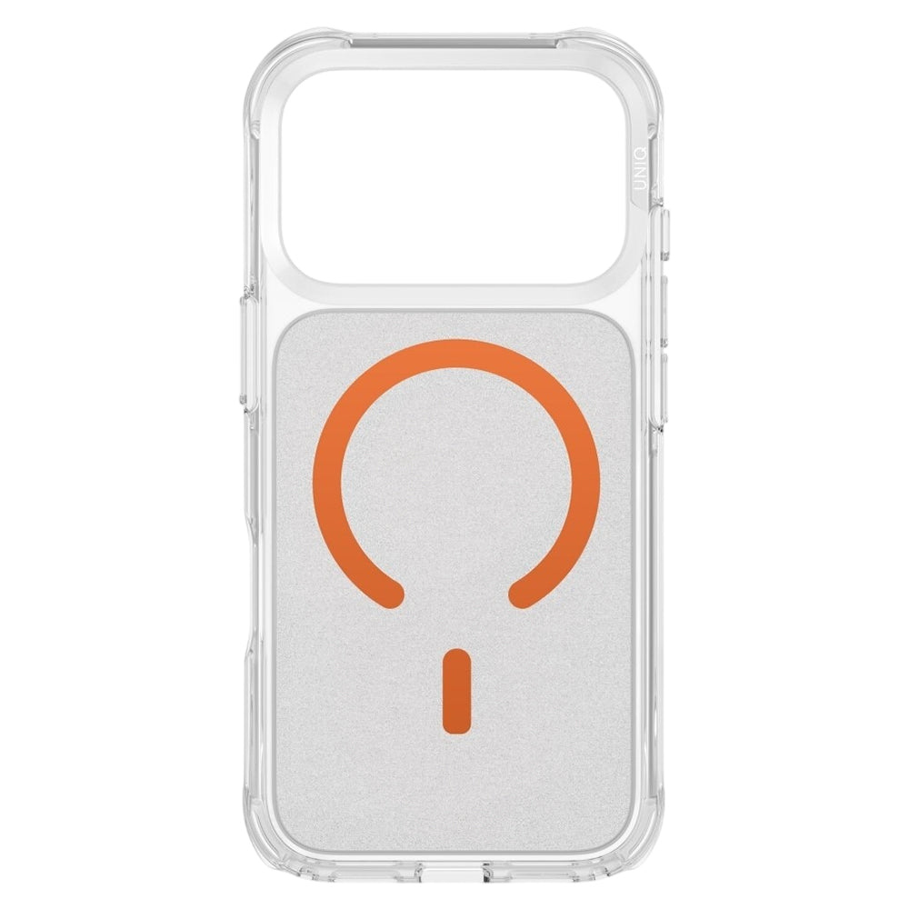 Pouzdro MagSafe pro Apple iPhone 17 Pro Max, UNIQ, LifePro Xtreme MagClick, Oranžové
