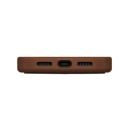 MagSafe pouzdro pro Apple iPhone 17 Pro Max, UNIQ, Lyden Leatherette, Hnědá