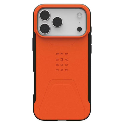 MagSafe pouzdro pro Apple iPhone 17 Pro Max, Urban Armor Gear, Civilian LT, Oranžové