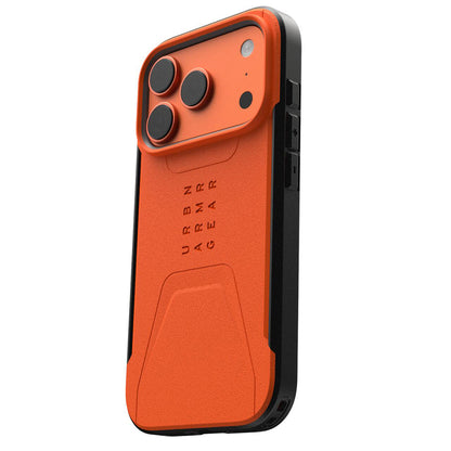 MagSafe pouzdro pro Apple iPhone 17 Pro Max, Urban Armor Gear, Civilian LT, Oranžové