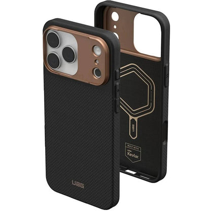 MagSafe pouzdro pro Apple iPhone 17 Pro Max, Urban Armor Gear, Fibr Armr, Černá Bronzová