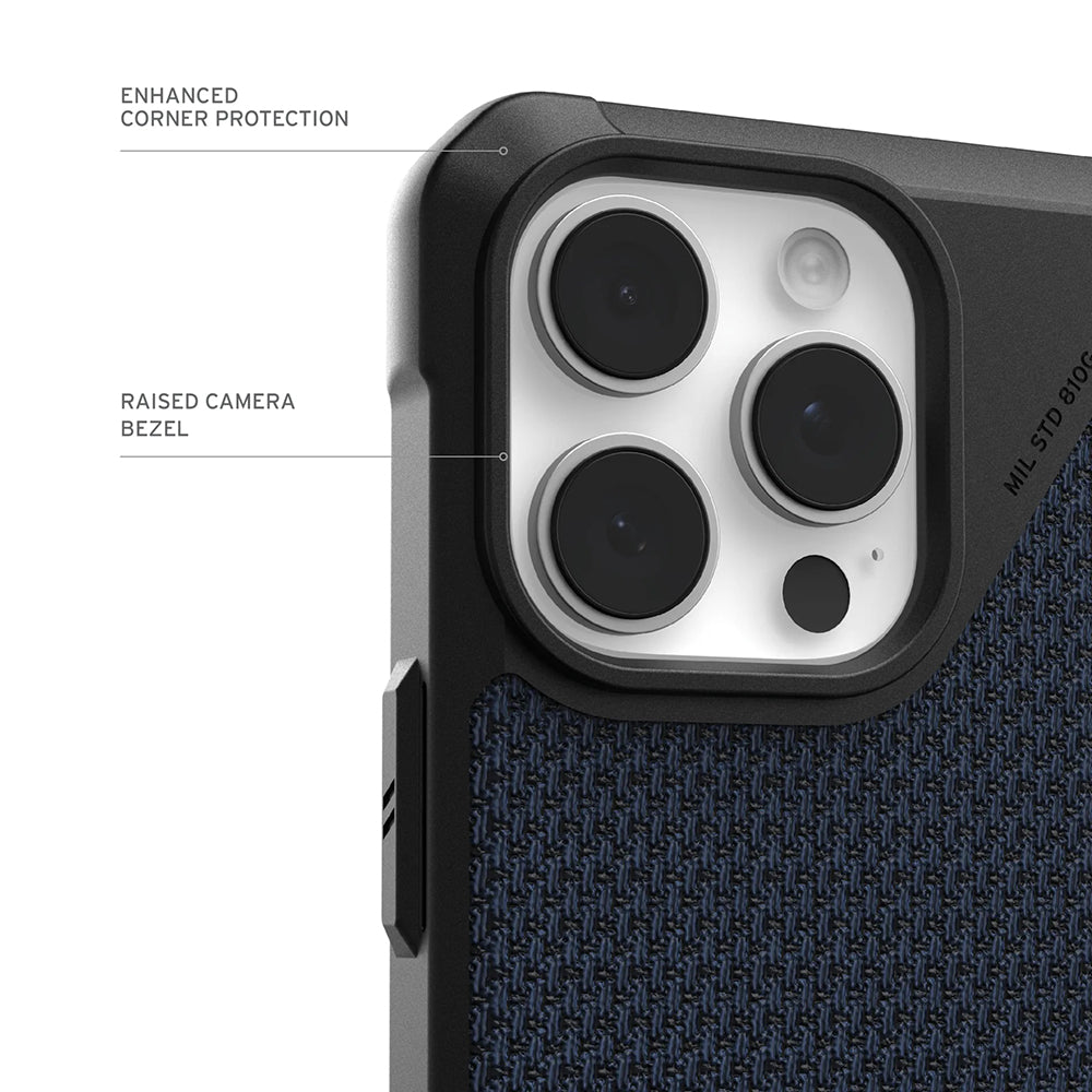 Pouzdro MagSafe pro Apple iPhone 17 Pro Max, Urban Armor Gear, Metropolis LT Kevlar, Námořnická modř
