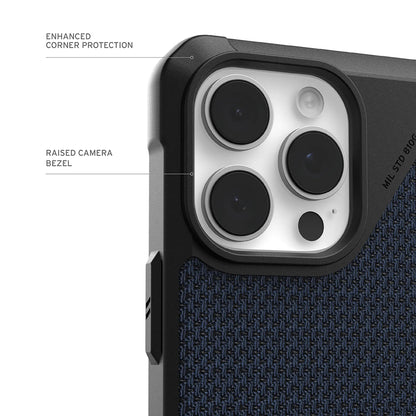 Pouzdro MagSafe pro Apple iPhone 17 Pro Max, Urban Armor Gear, Metropolis LT Kevlar, Námořnická modř