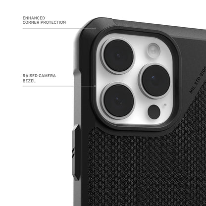 Pouzdro MagSafe pro Apple iPhone 17 Pro Max, Urban Armor Gear, Metropolis LT Kevlar, Černá