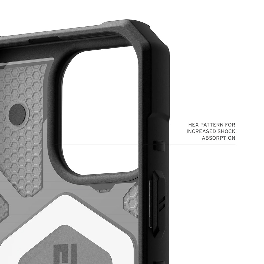 Pouzdro MagSafe pro Apple iPhone 17 Pro Max, Urban Armor Gear, Pathfinder Clear, Šedá