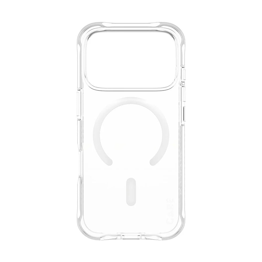 Pouzdro MagSafe pro Apple iPhone 17 Pro, PanzerGlass, Care Fashionable, Bílá Transparentní