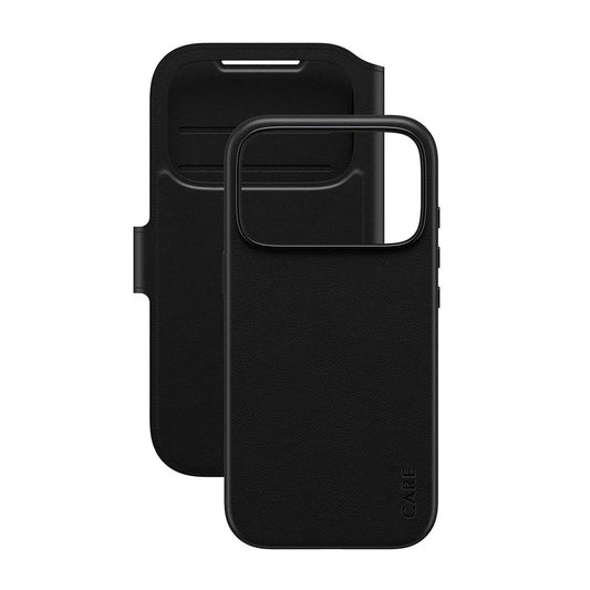 Pouzdro MagSafe pro Apple iPhone 17 Pro, PanzerGlass, Care Feature Tango Two-in-One, Černá